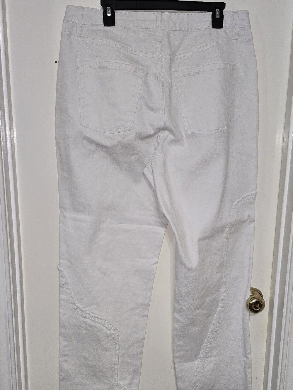 Wild Fable White Distressed Straight-Leg Jeans - Women - Picture 3 of 6